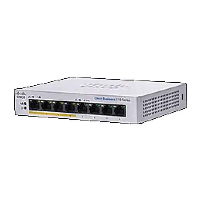 Cisco CBS110 Unmanaged 8-port GE, Partial PoE, Desktop, Ext PS на супер цена от GT Computers Cisco CBS110 Unmanaged 8-port GE, Partial PoE, Desktop, Ext PS на супер цена