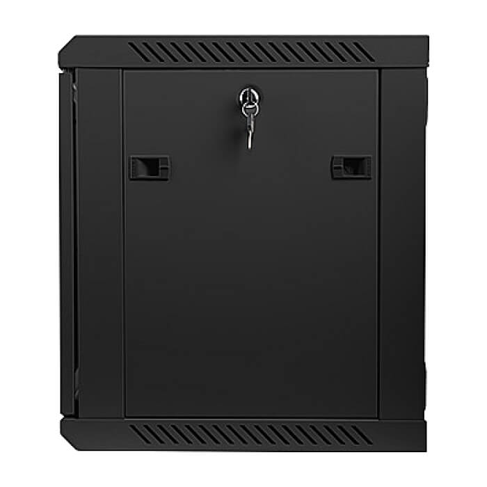 Lanberg rack cabinet 19” wall-mount 9U / 600x450 for self-assembly (flat pack), black ID 71899 (тъмнейл - 5)