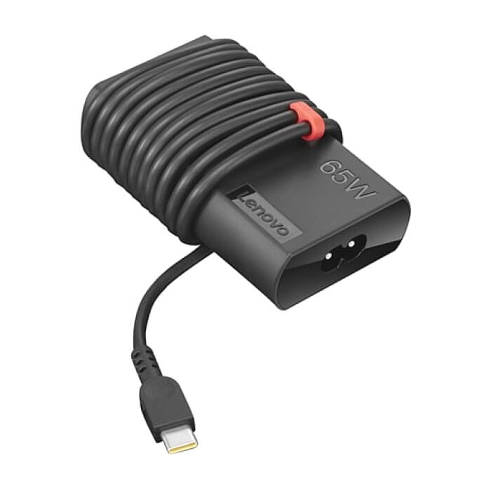 Lenovo ThinkPad Slim 65W AC Adapter (USB-C) - EU на супер цена от GT Computers Lenovo ThinkPad Slim 65W AC Adapter (USB-C) - EU на супер цена