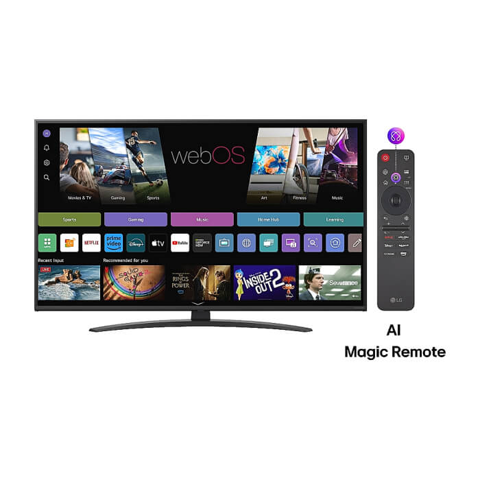 LG 50NANO81A3A, 50" 4K HDR Smart Nano Cell TV, 3840x2160, DVB-T2/C/S2, AI Alpha 7, HDR 10 PRO, webOS 25, ThinQ AI, VRR, ALLM, HGiG, WiFi, Clear Voice, AI Upscaling, Bluetooth, ID 92911 (тъмнейл - 2)