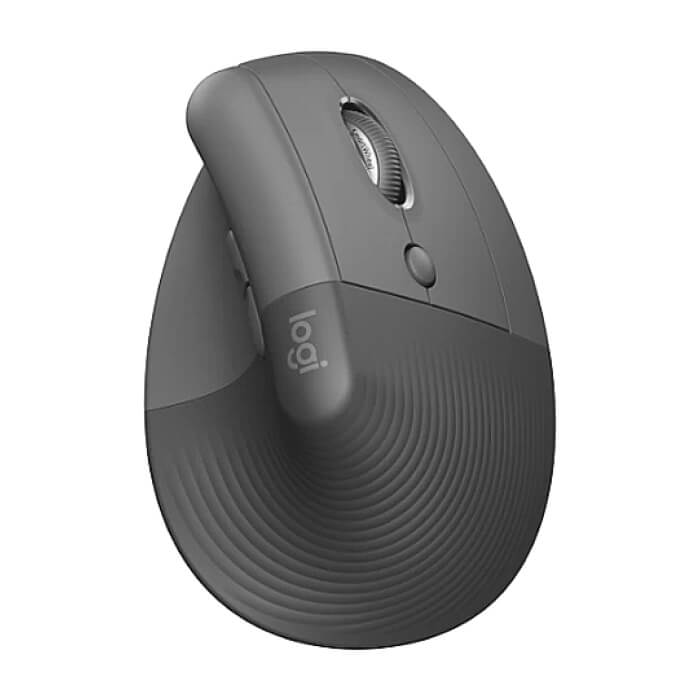 Logitech Lift Vertical Ergonomic Mouse - GRAPHITE / BLACK - EMEA на супер цена