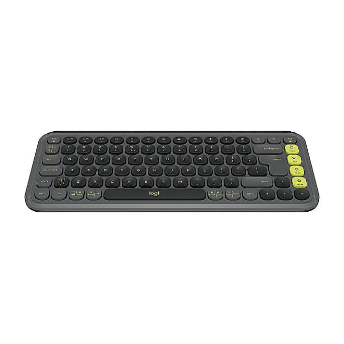 Logitech Pop Icon Keys - Grahite - US INT'L - BT - N/A - INTNL-973 (тъмнейл - 2)
