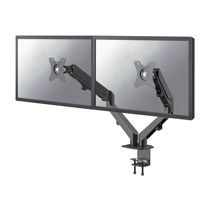 Neomounts by Newstar Gas Spring Mount (clamp/grommet) for 2 Monitor Screens ID 66748 (тъмнейл - 2)