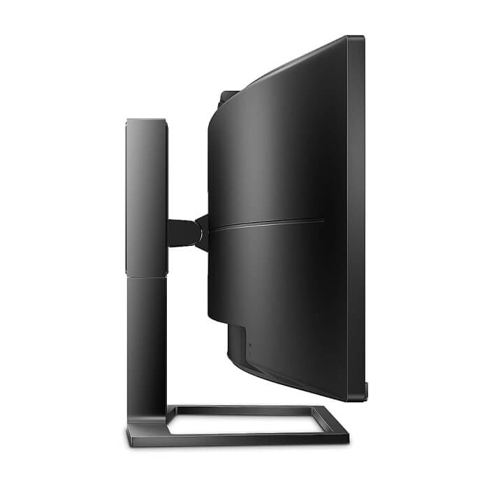 Philips 499P9H, 49" 32:9 Super Wide Curved 1800R VA LED, 5120x1440@60Hz, HDR 400, 5ms, 3000:1, 80M:1 DCR, 450 cd/m2, Web cam,Tilt, Swivel, Heigh Adjust, HDMI, DP, Headphone Out, Speakers, USB-C/USB 3.1, RJ45, Black ID 64895 (тъмнейл - 5)