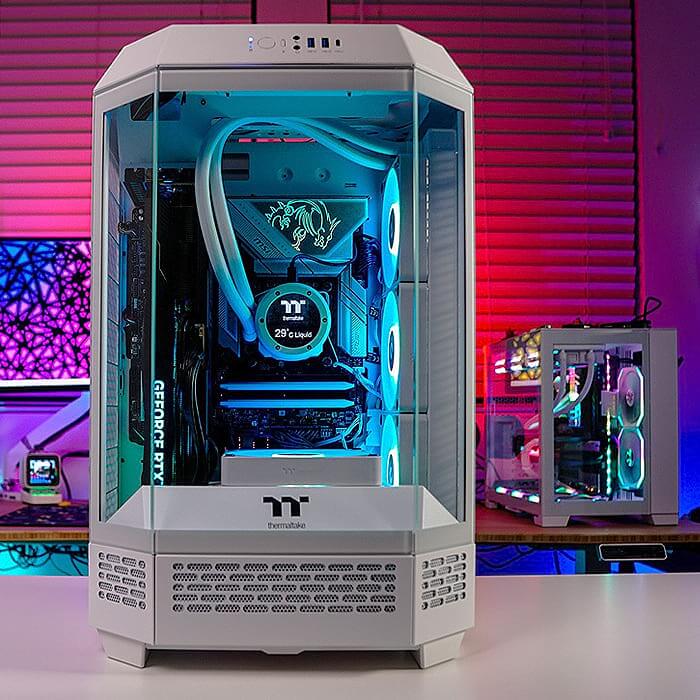 Thermaltake Tower 300 Snow ID 78303 (тъмнейл - 2)
