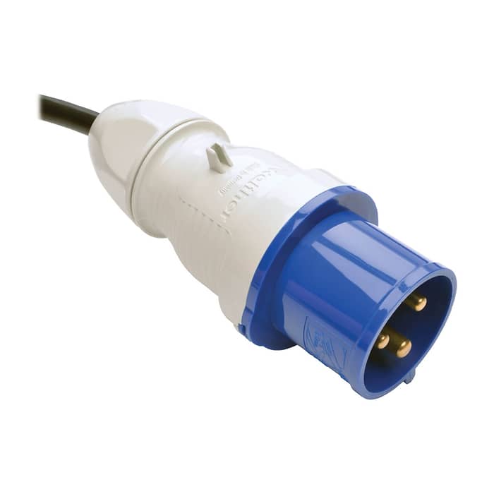 Tripp Lite by Eaton 7.7kW Single-Phase Local Metered PDU, 200-240V Outlets (8 C19 and 40 C13), IEC-309 32A Blue Input, 10 ft. (3.05 m) Cord, 0U Vertical, TAA, 70 in. (тъмнейл - 3)