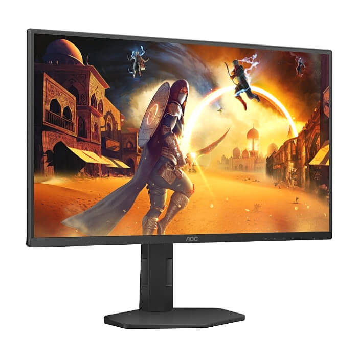 AOC 25G4SXU, 24.5" Fast IPS WLED, 1920x1080@300Hz/310Hz, 1ms GtG, 0.3ms MPRT, 1000:1, 80M:1 DCR, Adaptive Sync, FlickerFree, Low Blue Light, Tilt, Height Adjust, Pivot, Swivel, 2xHDMI, DP, USB hub ID 88630 (тъмнейл - 3)