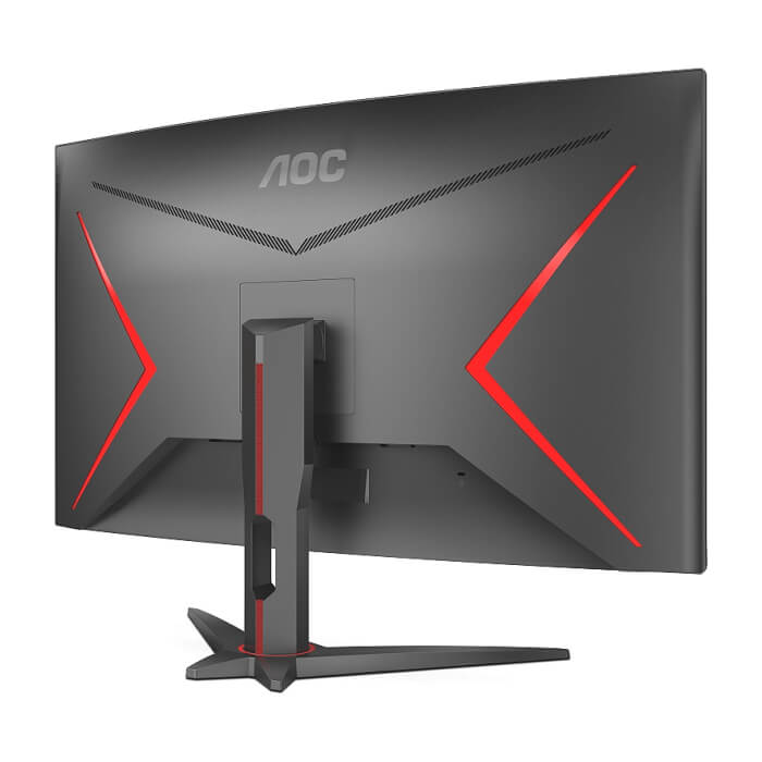 AOC C32G2ZE/BK, 31.5" Curved 1500R, VA, WLED, 1920x1080@240Hz, 4ms GtG, 1ms MPRT, 300cd/m2, 4000:1, DCR 80M:1, FreeSync, FlickerFree, Low Blue Light, Tilt, 2xHDMI, DP ID 65362 (тъмнейл - 5)