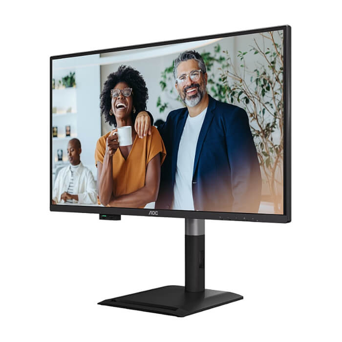 AOC Q27P4CV, 27" IPS WLED, 2560x1440@120Hz, 4ms GtG, 350cd m/2, 1500:1, 50M:1 DCR, Adaptive Sync, FlickerFree, Anti-Blue Light, 2Wx2, Tilt, Height Adjust, Pivot, Swivel, HDMI, ID 97975 (тъмнейл - 2)