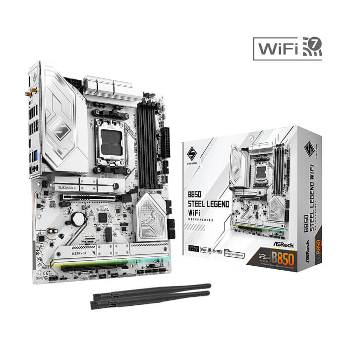 Asrock B850 Steel Legend Wi-Fi ID 84264 (тъмнейл - 2)
