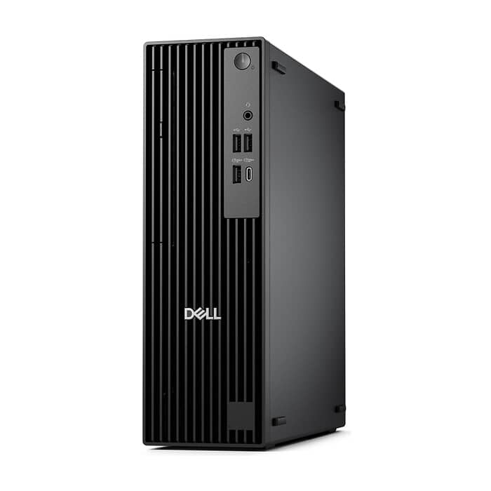 Dell Pro Slim QCS1255, AMD Ryzen 5 8600G (16 TOPS NPU, 6 cores, up to 5.0GHz), 16 GB: 1 x 16 GB, DDR5, up to 4800 MT/s, 512GB SSD, Integrated Graphics, Wi-Fi 6, Keyboard&Mouse, ID 99234 (тъмнейл - 2)