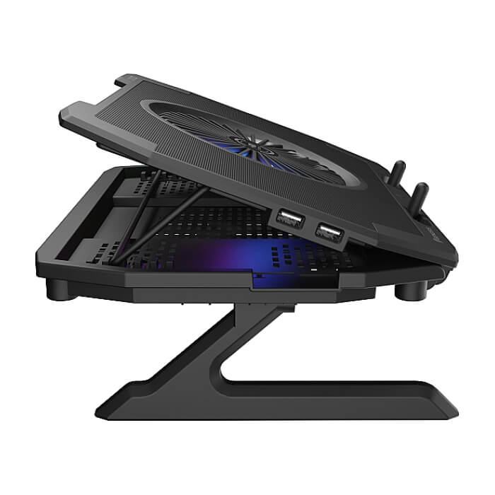 Genesis Laptop Cooling Pad Oxid 850 15.6-17.3 5 Fans, Led Light ID 63763 (тъмнейл - 5)