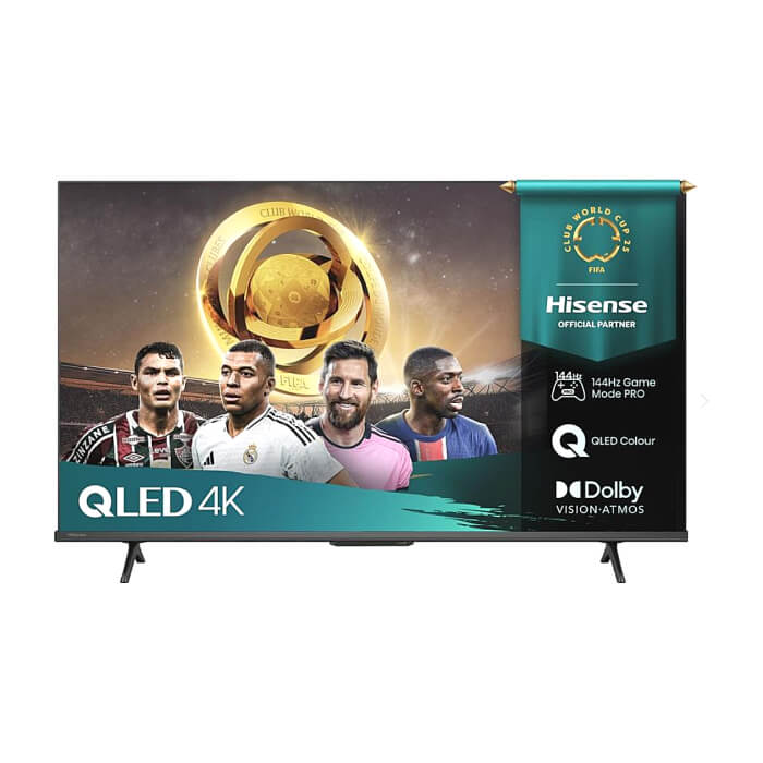 Hisense 43" E7Q Pro, 4K Ultra HD 3840x2160, QLED, Quantum Dot, 144Hz, HDR 10+ adaptive, HLG, Dolby Vision, DTS Virtual X, Smart TV, WiFi 5GHz, WiFi Direct, BT, Anyview Cast, 3 ID 92054