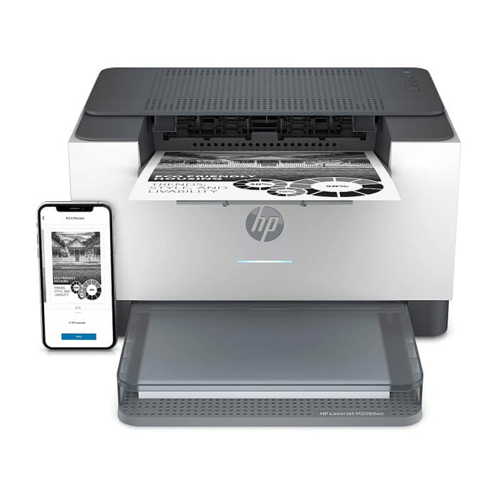 HP LaserJet M209dw Printer ID 67114 (тъмнейл - 4)