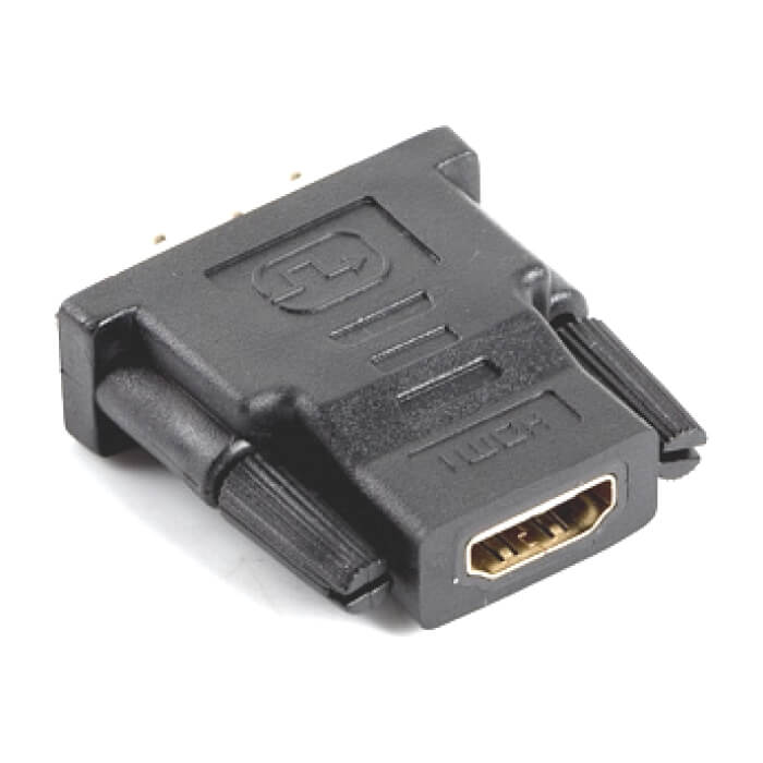 Lanberg adapter HDMI (f) -> DVI-D (m) (18+1) single link (тъмнейл - 2)
