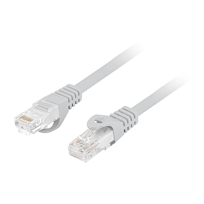 Lanberg patchcord CAT.6 utp lszh cu 0.25m grey fluke passed ID 87019 (тъмнейл - 3)