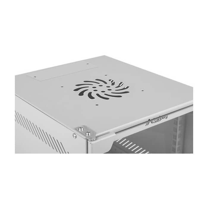 Lanberg rack cabinet 10” wall-mount 4U / 280x310 for self-assembly (flat pack), grey ID 71862 (тъмнейл - 5)