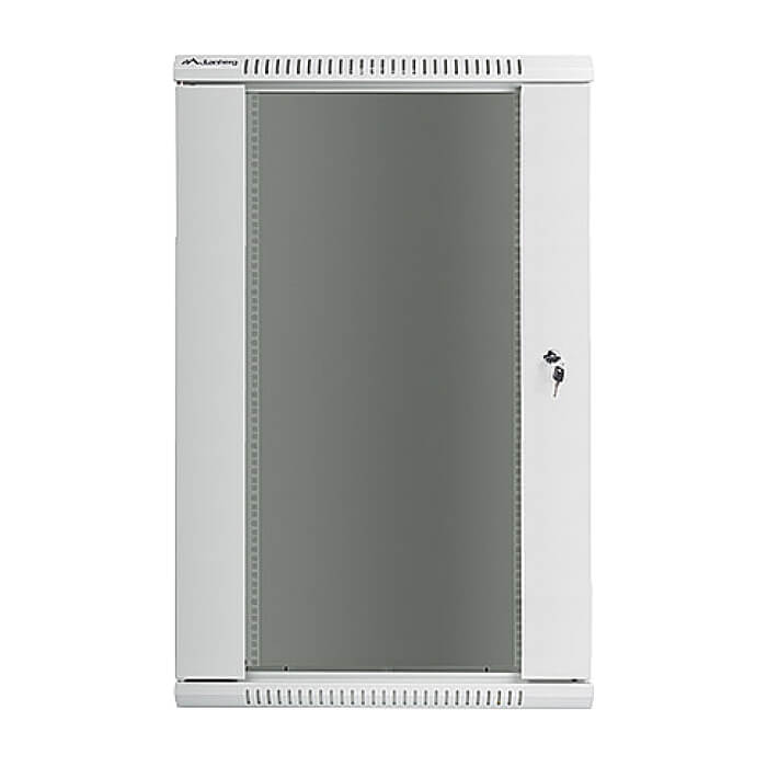 Lanberg rack cabinet 19” wall-mount 22U / 600x600 for self-assembly (flat pack), grey ID 71874 на супер цена