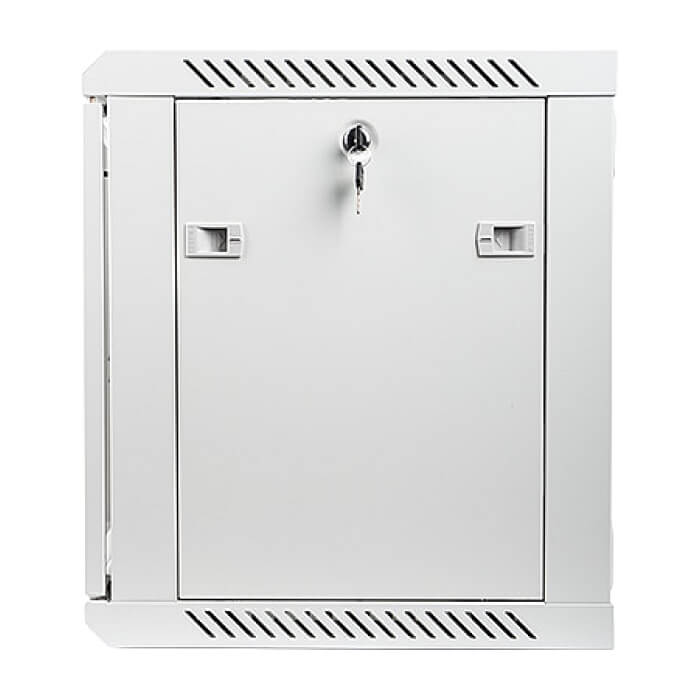 Lanberg rack cabinet 19” wall-mount 9U / 600x450 for self-assembly (flat pack), grey ID 71898 (тъмнейл - 5)