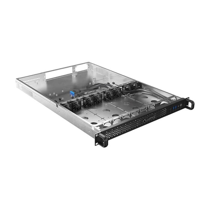 Lanberg Rackmount Server Chassis E-ATX 650/12 19"/1U ID 96685 (тъмнейл - 5)