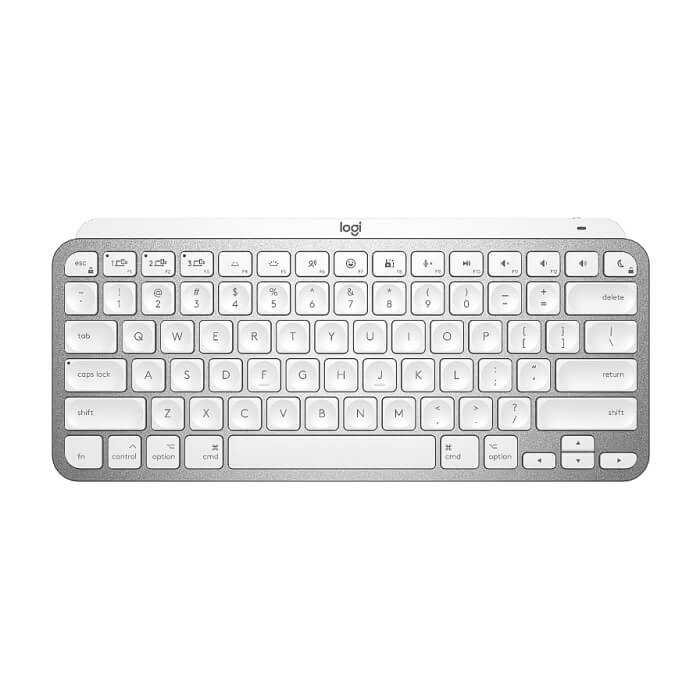 Logitech MX Keys Mini For Mac Minimalist Wireless Illuminated Keyboard - PALE GREY - US Intl - EMEA на супер цена от GT Computers Logitech MX Keys Mini For Mac Minimalist Wireless Illuminated Keyboard - PALE GREY - US Intl - EMEA на супер цена