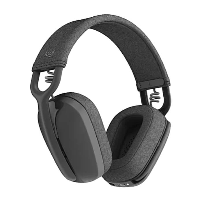 Logitech Zone Vibe 100 wireless headphones-GRAPHITE,A00167-BT-N/A-EMEA-914-STANDALONE ID 66431 (тъмнейл - 2)