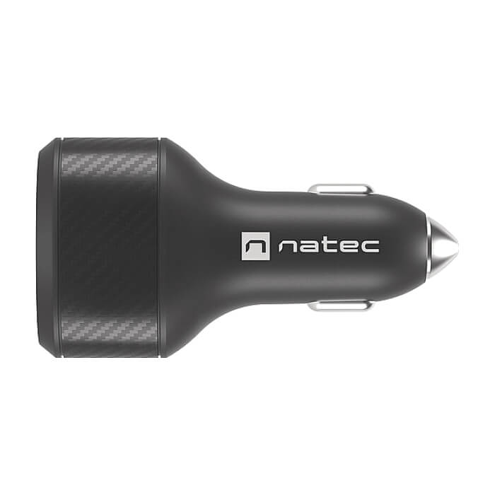 Natec Coney 2xUSB, 1xUSB-C Quick charger 84W Black ID 75232 на супер цена от GT Computers Natec Coney 2xUSB, 1xUSB-C Quick charger 84W Black ID 75232 на супер цена