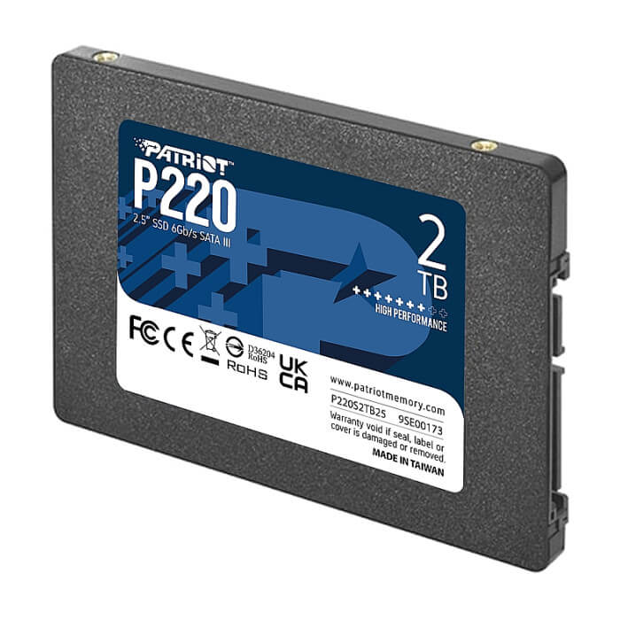Patriot P220 2TB SATA3 2.5 ID 73490 (тъмнейл - 2)