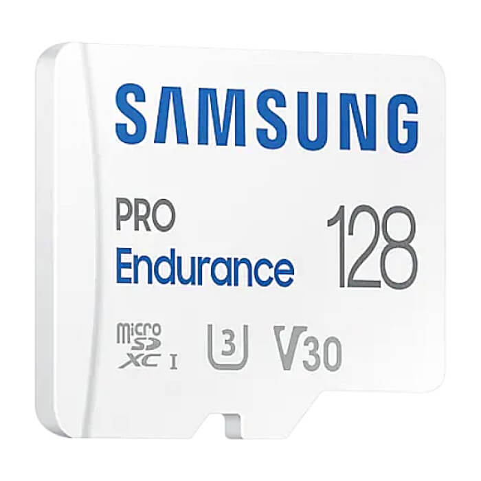 Samsung 128 GB micro SD PRO Endurance, Adapter, Class10, Waterproof, Magnet-proof, Temperature-proof, X-ray-proof, Read 100 MB/s - Write 40 MB/s ID 74077 (тъмнейл - 3)