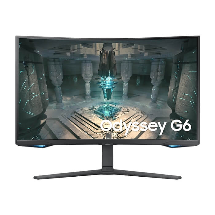 Samsung 32BG650 32" Odyssey G6 Smart, Curved 1000R, VA, 240 Hz, 1 ms GTG, 2560x1440, 350 cd/m2, 2500:1 Contrast, Eye Saver, Flicker Free, AMD FreeSync Premium Pro, DP 1.4, 2xH ID 94196 на супер цена