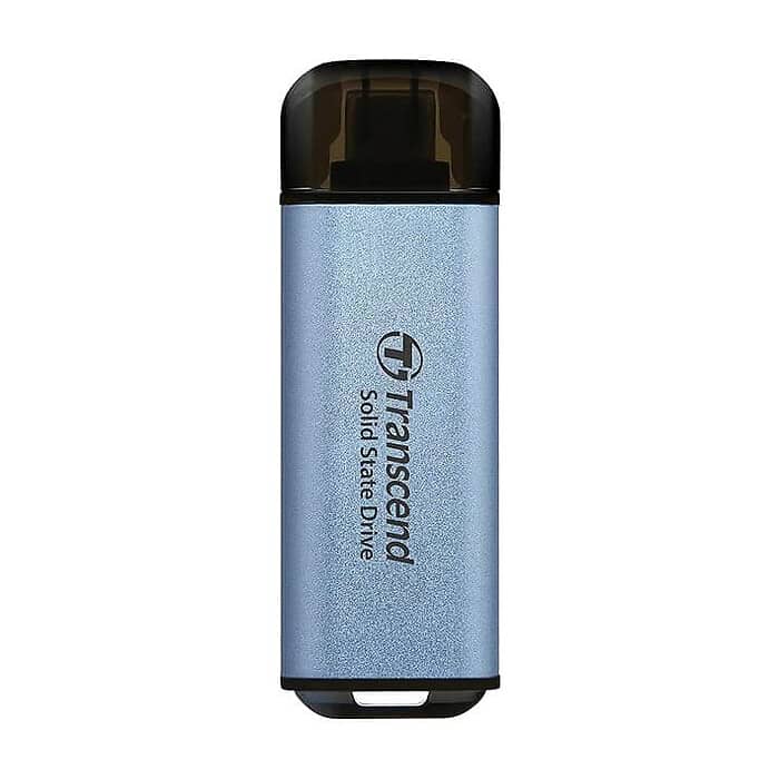 Transcend 2TB, USB External SSD, ESD300C, USB 10Gbps, Type C, Sky Blue ID 73314 на супер цена