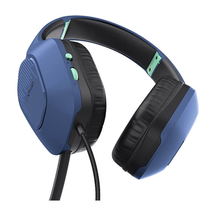 TRUST GXT415 Zirox Headset Blue ID 74564 (тъмнейл - 3)