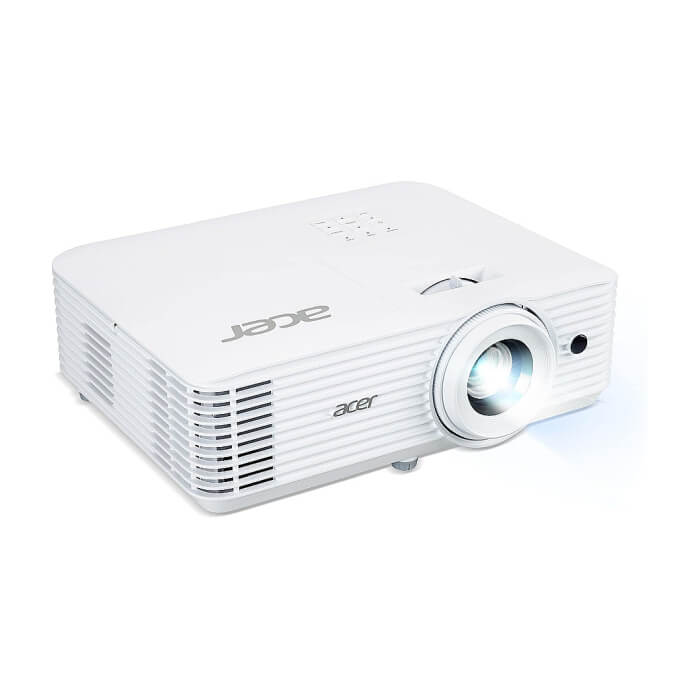 Acer Projector H6546Ki, DLP, 1080p (1920x1080), 5200 ANSI Lm, 10 000:1, 3D, 24/7 operation, Auto Keystone, DC power on, 2xHDMI, RS232, Audio in/out, WiFi (kit incl.), Bag, 1x3W, 2.95Kg, White ID 65893 (тъмнейл - 2)