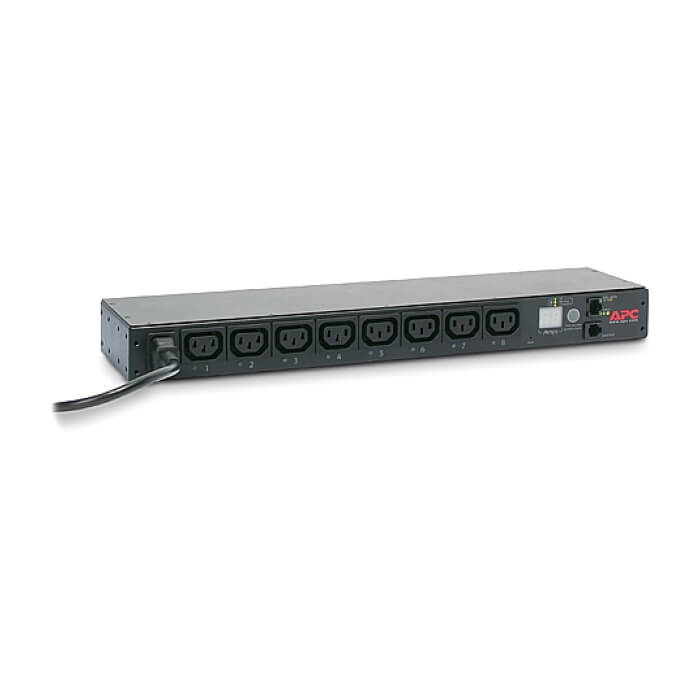 APC Rack PDU, Switched, 1U, 12A/208V, 10A/230V, (8)C13 (тъмнейл - 2)