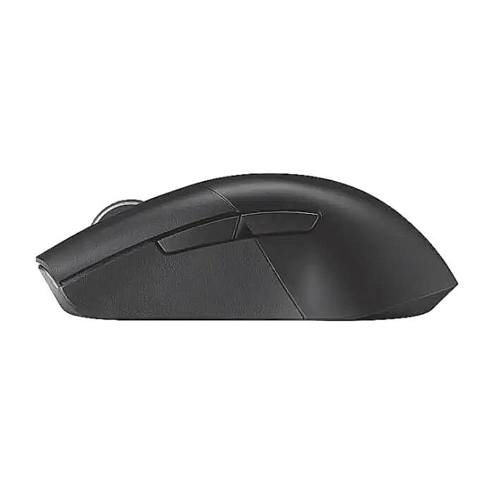 Asus ROG Keris Wireless AimPoint Gaming Mouse, Tri-mode connectivity (2.4GHz RF, Bluetooth, Wired), 36000 DPI sensor, 5 programmable buttons, ROG SpeedNova, Replaceable switches, Paracord cable, Black (тъмнейл - 4)