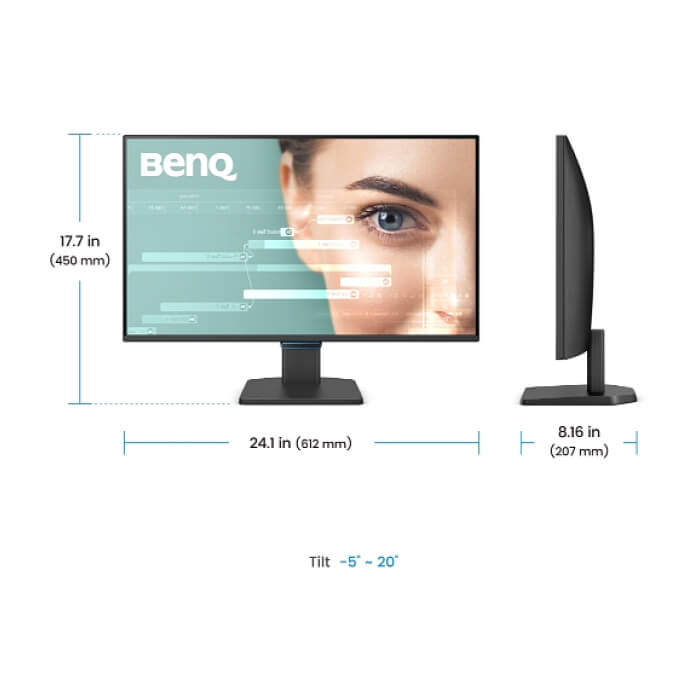 BenQ GW2790C WORK & ENTERTAINMENT DISPLAY GW2790C BLACK ID 95431 (тъмнейл - 4)