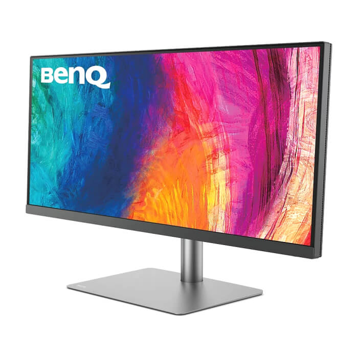 BenQ PD3420Q 34"W IPS LED 5ms 3440x1440 2K QHD, Design Mon, WQHD, AQCOL.,100% sRGB/98% P3,HDR400, B.I.,LBL,KVM, ICCsync, CAD/CAM, DualView, Contr.1000:1, 350 cd/m2, 2xHDMI,DP, ID 65262 (тъмнейл - 3)