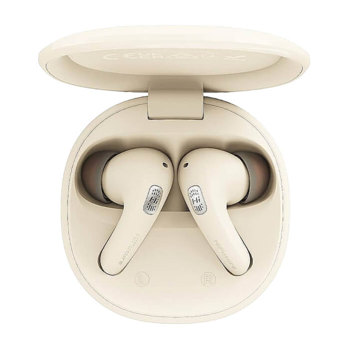 HiFuture FlyBuds 4 ANC Latte, Active Noise Cancelling, 4 MICS ENC, Wireless 5.4, Up to 10 Hours Battery Life by one charge, IPX5, Ultra Bass, Up to 35 Hours Battery Life Combined ID 94719 на супер цена