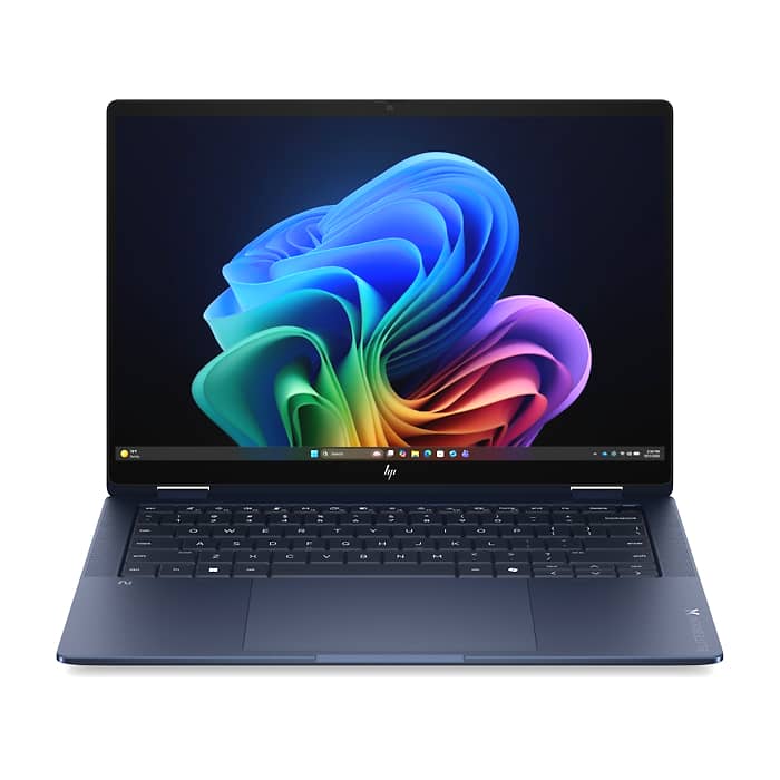 HP EliteBook X Flip G2i AI 14" Atmospheric Blue, Ultra 7 356H(up to 4.7Ghz/18MB/16C), 14" WUXGA AG 800nits Sure View Touchscreen, 32GB LPDDR5X On-board, 1TB PCIe SSD, Intel R15 5G GPS, WiFi7 + BT6, FPR, NFC, Backlit Kbd, 6C Batt, Win 11 Pro, 3Y на супер цена