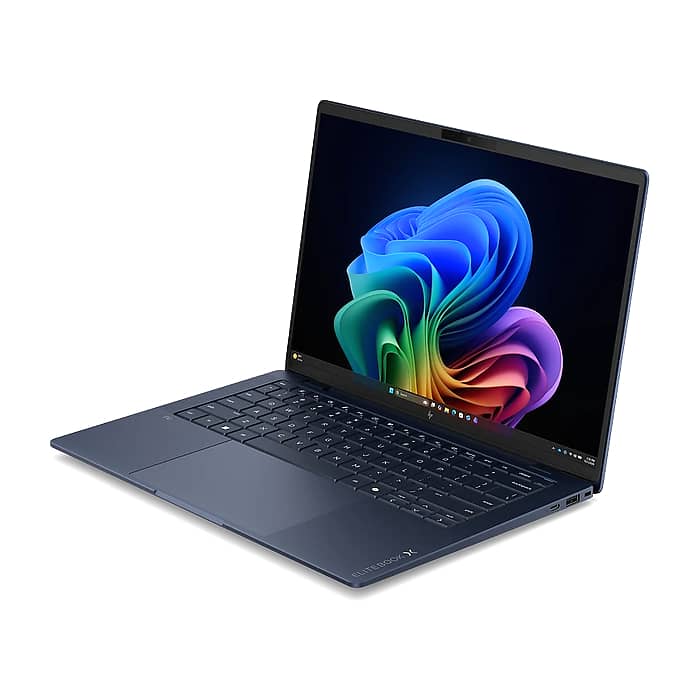 HP EliteBook X G2i AI 14" Atmospheric Blue, Ultra 7 356H(up to 4.7Ghz/18MB/16C), 14" 2.8K OLED UWVA AG 1200 Hz 500nits Sure View Touchscreen, 32GB LPDDR5X On-board, 1TB PCIe SSD, WiFi7 + BT6, FPR, Backlit Kbd, 3C Batt, Win 11 Pro, 3Y Offsite (тъмнейл - 2)