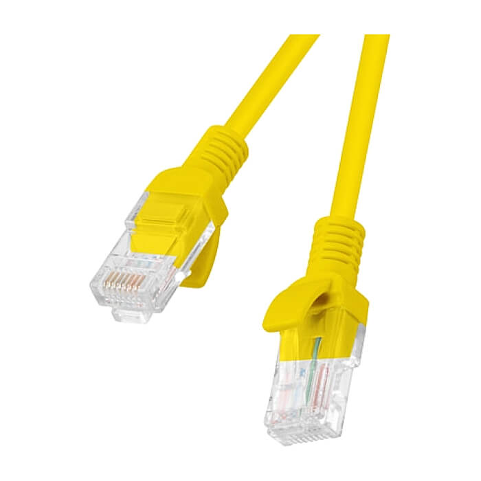 Кабел - Lanberg patch cord CAT.6 10m, yellow ID 72159 на супер цена от GT Computers Кабел - Lanberg patch cord CAT.6 10m, yellow ID 72159 на супер цена