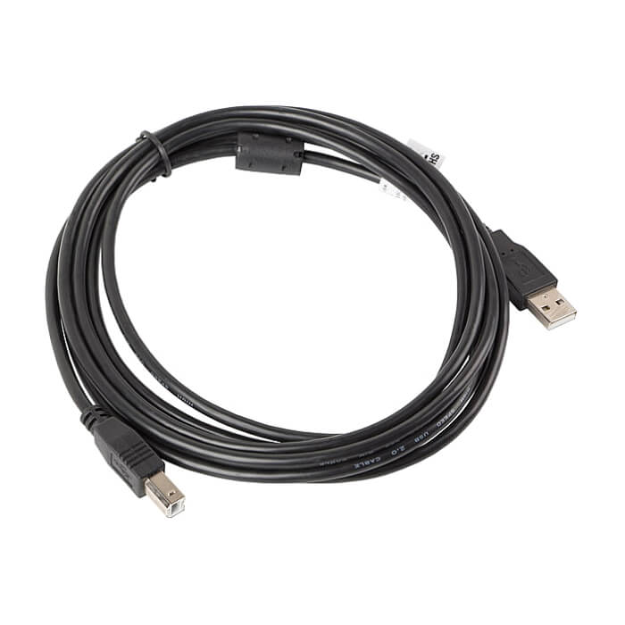 Кабел - Lanberg USB-A (M) -> USB-B (M) 2.0 cable 3m, black ferrite ID 72663 на супер цена от GT Computers Кабел - Lanberg USB-A (M) -> USB-B (M) 2.0 cable 3m, black ferrite ID 72663 на супер цена