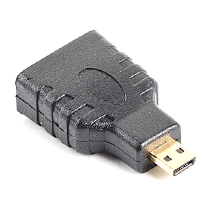 Lanberg adapter HDMI-A (f) -> micro HDMI-D (m)