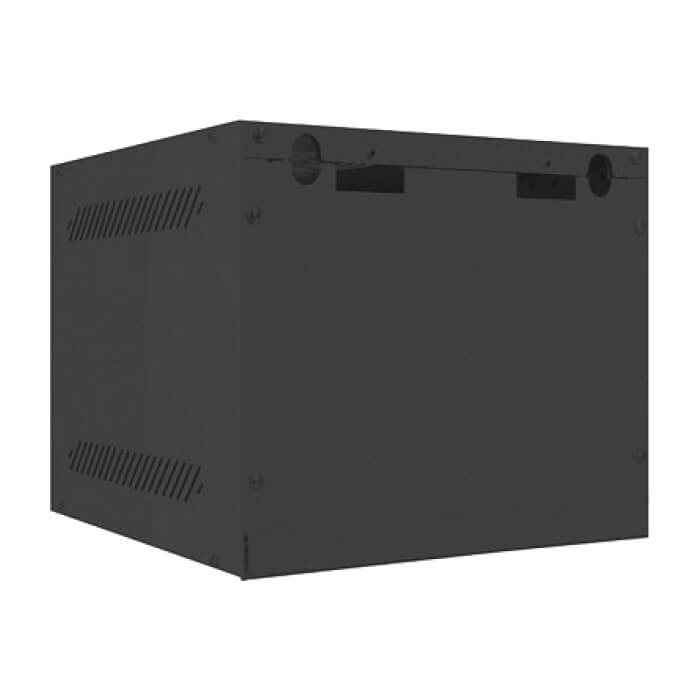 Lanberg rack cabinet 10" wall-mount 4U / 280x310 for self-assembly (flat pack) with metal door, black ID 71865 (тъмнейл - 4)