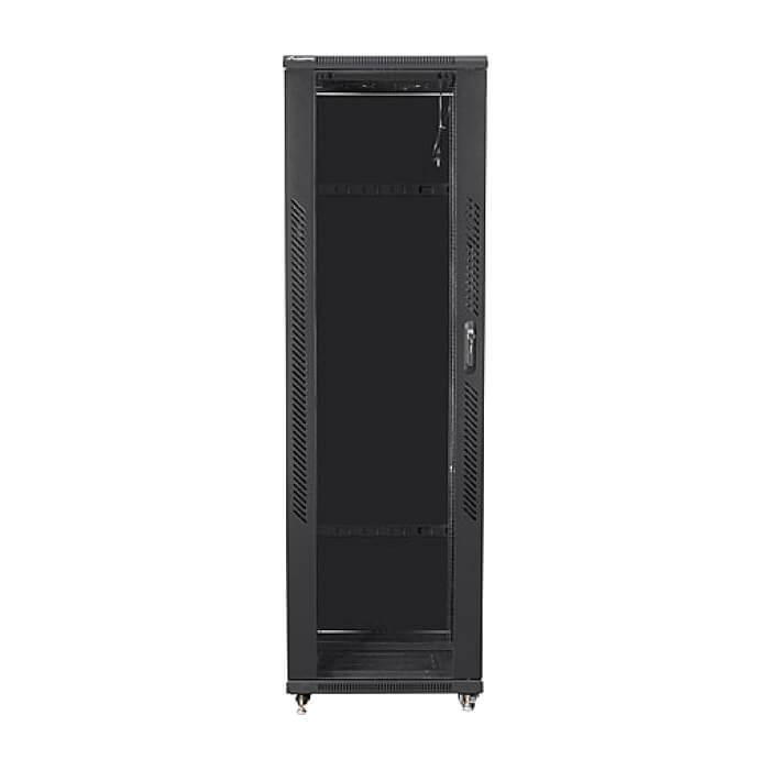 Lanberg rack cabinet 19" free-standing 42U / 600x1000 self-assembly flat pack, black ID 71924 на супер цена от GT Computers Lanberg rack cabinet 19" free-standing 42U / 600x1000 self-assembly flat pack, black ID 71924 на супер цена