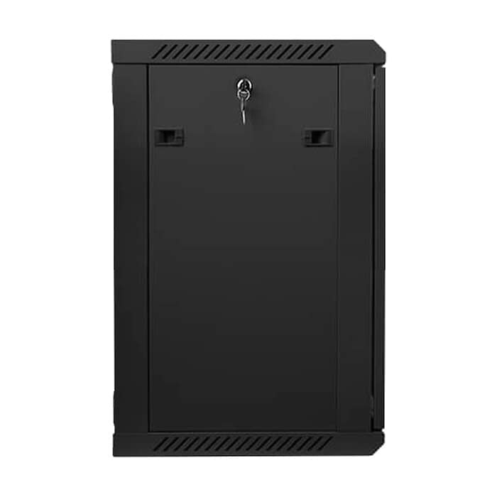 Lanberg rack cabinet 19” wall-mount 15U / 600x450 for self-assembly (flat pack), black ID 71895 (тъмнейл - 4)