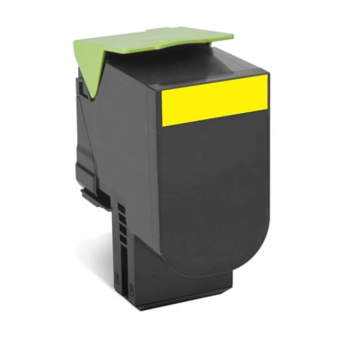Lexmark 80C2HY0 CX410, 510 Yellow Return Programme 3K Toner Cartridge ID 68434 на супер цена