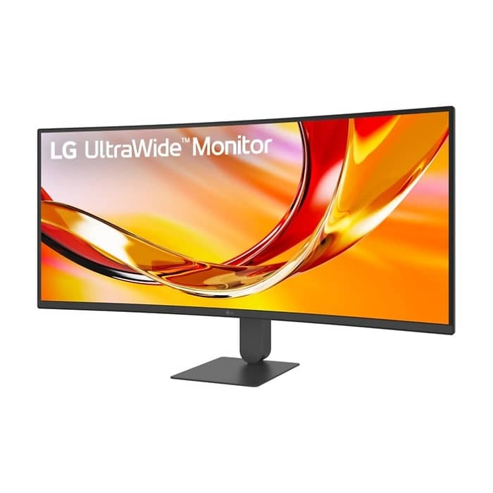 LG 34U640B-B, 34" UltraWide 21:9, VA, Curved, 144 Hz, 5ms, 4000:1, 300cd/m2, WQHD 3440x 1440, sRGB 99%, HDR 10, USB Type-C, PD-65W, HDMI, DisplayPort, DP, Reader mode, AMD FreeSync, KVM Switch, Tilt, Height (Range), Black (тъмнейл - 3)