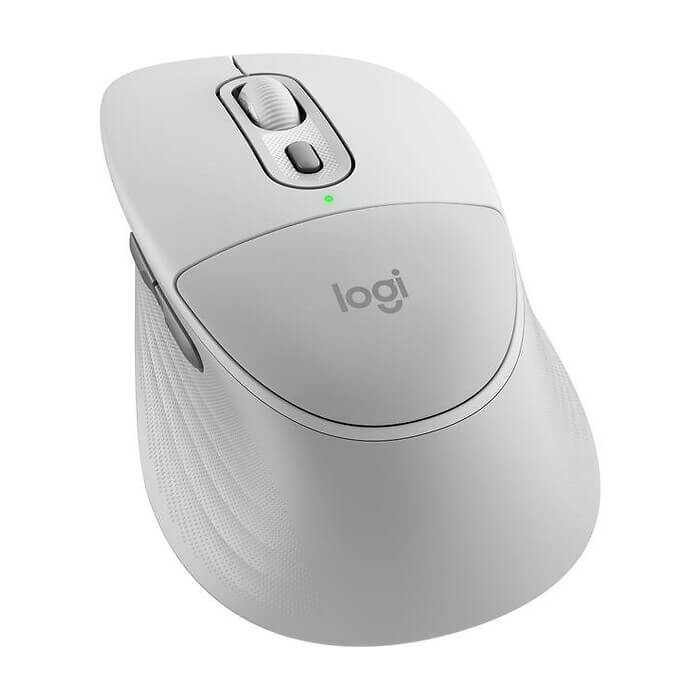 Logitech M850 L Mouse - OFFWHITE - EMEA28i-935 (тъмнейл - 2)