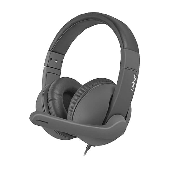 Natec Headset Rhea With Microphpne Black ID 66422 (тъмнейл - 2)